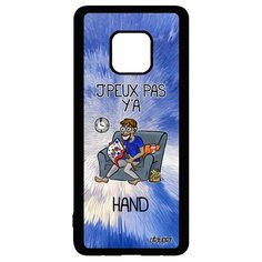 Чехол на смартфон Huawei Mate 20 Pro, "Не могу - смотрю гандбол!" Юмор Карикатура Utaupia