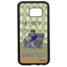 Чехол на смартфон Samsung Galaxy S7, "Не могу - смотрю баскетбол!" НБА Юмор Utaupia