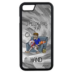 Чехол на смартфон iPhone 7, "Не могу - смотрю гандбол!" Юмор Игра Utaupia