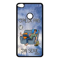 Чехол на смартфон P8 / P9 Lite 2017, "Не могу - у меня сериал!" Комикс Повод Utaupia