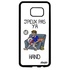 Чехол на смартфон Samsung Galaxy S7 Edge, "Не могу - смотрю гандбол!" Шутка Повод Utaupia