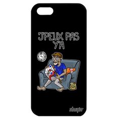 Чехол на смартфон iPhone 5 5S SE, "Не могу - смотрю гандбол!" Спорт Гандбол Utaupia