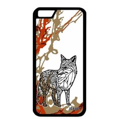 Чехол на смартфон iPhone 6 6S, "Лиса" Охота Коварная Utaupia