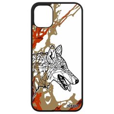 Чехол на смартфон Apple iPhone 11, "Волк" Хищник Хаски Utaupia