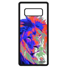 Чехол на смартфон Galaxy Note 8, "Лев" Царь Зверь Utaupia