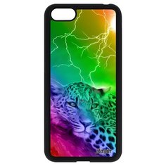 Чехол на смартфон Huawei Y5 2018, "Леопард" Ягуар Гепард Utaupia
