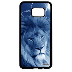 Чехол на смартфон Galaxy S7 Edge, "Лев" Африка Зверь Utaupia