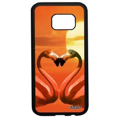 Чехол на смартфон Samsung Galaxy S7, "Фламинго" Самец Любовь Utaupia