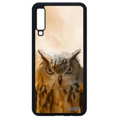 Чехол на смартфон Galaxy A7 2018, "Сова" Животные Совушка Utaupia