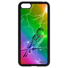 Чехол на смартфон Huawei Y5 2018, "Воробей" Домовый Птенец Utaupia