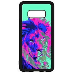 Чехол на смартфон Galaxy S10e, "Лев" Царь Король Utaupia