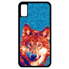 Чехол на смартфон iPhone X, "Дикий волк" Зверь Wolf Utaupia
