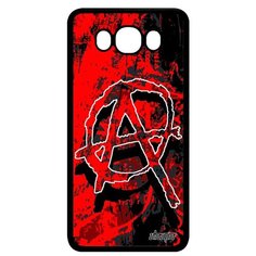 Чехол на смартфон Samsung Galaxy J7 2016, "Анархия" Anarchy Беззаконие Utaupia