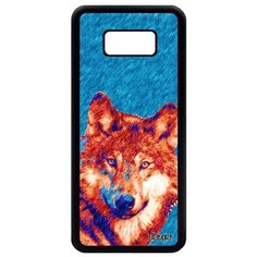 Чехол на смартфон Samsung Galaxy S8 Plus, "Дикий волк" Охота Лютоволк Utaupia