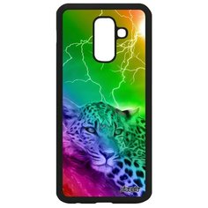 Чехол на смартфон Samsung Galaxy A6 Plus 2018, "Леопард" Зверь Гепард Utaupia