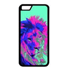 Чехол на смартфон Apple iPhone 6 6S, "Лев" Хищник Король Utaupia