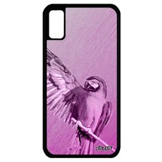 Чехол на смартфон Apple iPhone X, "Попугай" Кеша Попугайчики Utaupia