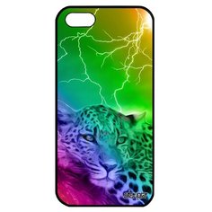 Чехол на смартфон iPhone 5 5S SE, "Леопард" Африка Пантера Utaupia
