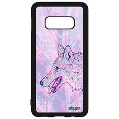 Чехол на смартфон Galaxy S10e, "Волк" Хищник Злой Utaupia