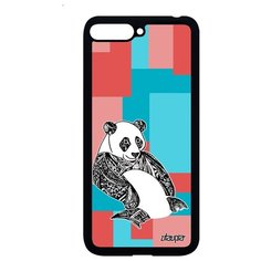 Чехол на смартфон Huawei Y6 2018, "Панда" Детеныш Panda Utaupia