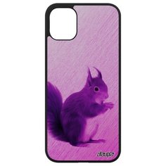 Чехол на смартфон Apple iPhone 11, "Белка" Пушистая Рыжая Utaupia