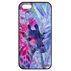 Чехол на смартфон iPhone 5 5S SE, "Жираф" Giraffe Саванна Utaupia