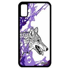 Чехол на смартфон Apple iPhone XS, "Волк" Злой Зверь Utaupia