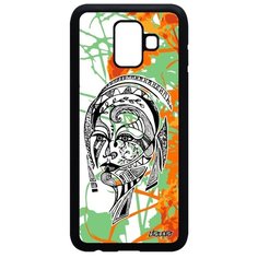 Чехол на смартфон Galaxy A6 2018, "Портрет женщины" Fleur Девушка Utaupia