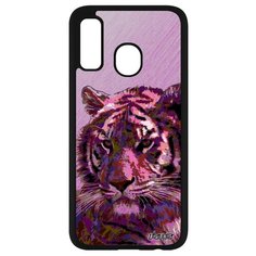 Чехол на смартфон Samsung Galaxy A40, "Царь тигр" Дикий Tiger Utaupia