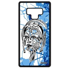Чехол на смартфон Galaxy Note 9, "Портрет женщины" Fleur Трибал Utaupia