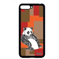 Чехол на смартфон Huawei Y6 2018, "Панда" Китайский Медведь Utaupia