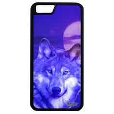 Чехол на смартфон iPhone 6 6S Plus, "Дикий волк" Охота Хаски Utaupia