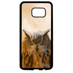Чехол на смартфон Galaxy S7 Edge, "Сова" Совушка Птица Utaupia