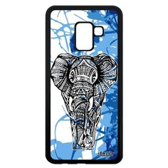 Чехол на смартфон Galaxy A8 2018, "Слон" Elephant Древний Utaupia