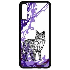 Чехол на смартфон Galaxy A70, "Лиса" Fox Зверь Utaupia