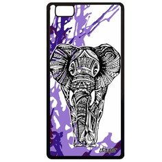 Чехол на смартфон P8 Lite 2015, "Слон" Мудрый Elephant Utaupia
