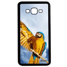 Чехол на смартфон Samsung Galaxy Grand Prime, "Попугай" Тропики Птица Utaupia