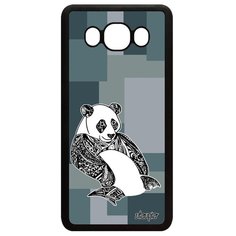 Чехол на смартфон Samsung Galaxy J5 2016, "Панда" Бамбук Тибет Utaupia