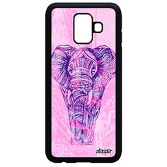 Чехол на смартфон Galaxy A6 2018, "Слон" Древний Elephant Utaupia