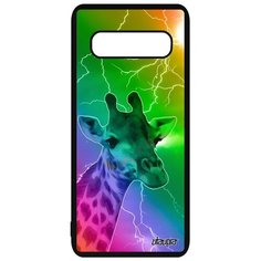 Чехол на смартфон Samsung Galaxy S10, "Жираф" Пятна Жирафа Utaupia