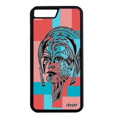 Чехол на смартфон Apple iPhone 7 Plus, "Портрет женщины" Цветок Этнический Utaupia