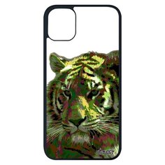 Чехол на смартфон iPhone 11 pro max, "Царь тигр" Сибирь Охота Utaupia