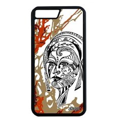 Чехол на смартфон iPhone 7 Plus, "Портрет женщины" Этнический Цветок Utaupia
