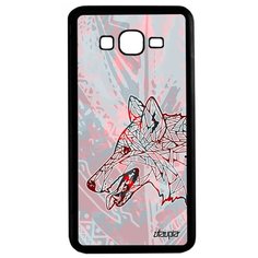 Чехол на смартфон Galaxy Grand Prime, "Волк" Древний Wolf Utaupia