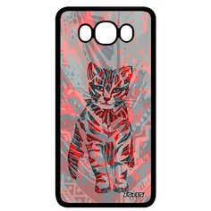 Чехол на смартфон Samsung Galaxy J7 2016, "Кот" Тигристый Cat Utaupia