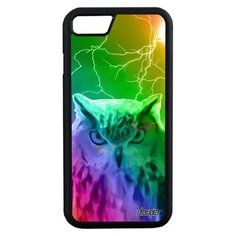Чехол на смартфон Apple iPhone 8, "Сова" Животные Хищник Utaupia