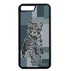 Чехол на смартфон Apple iPhone 7 Plus, "Кот" Котенок Дикий Utaupia