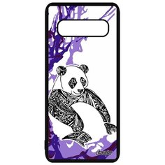 Чехол на смартфон Galaxy S10, "Панда" Китайский Азия Utaupia