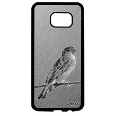 Чехол на смартфон Galaxy S7 Edge, "Воробей" Городской Воробьишка Utaupia