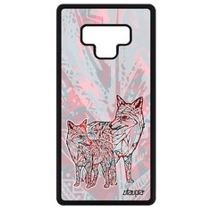Чехол на смартфон Galaxy Note 9, "Лиса" Коварная Лисица Utaupia